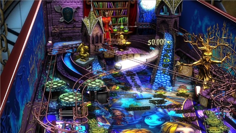 Illustration for article titled Pinball FX2 Gets Another Table: 'Sorcerer's Lair'
